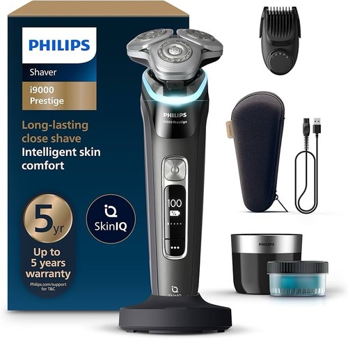 Box open new philips i9000 - box,