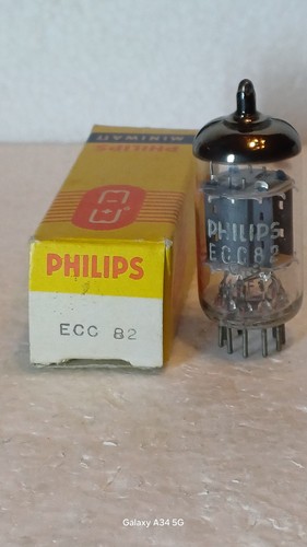 Valvola philips ecc82 nos - ecc82, and