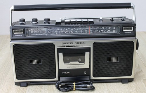 Philips 8210 boombox radio - philips, d