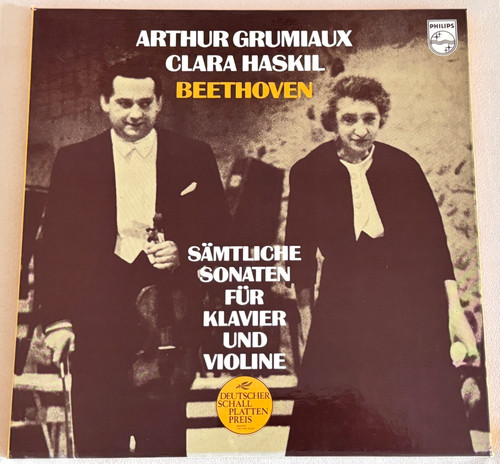 Haskil grumiaux violin sonatas - violin,