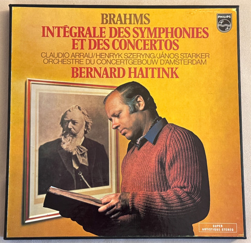 Brahms symphonies concertos - symphonies,