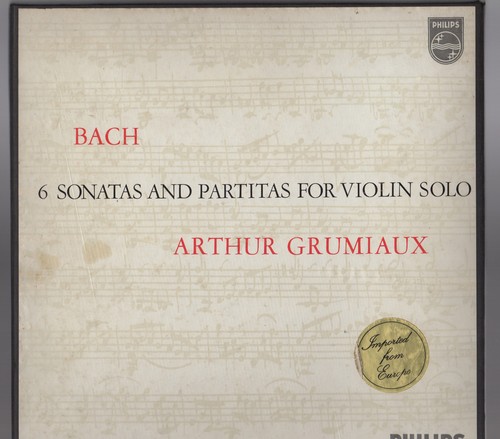 Bach sonatas and partitas - bach, 6